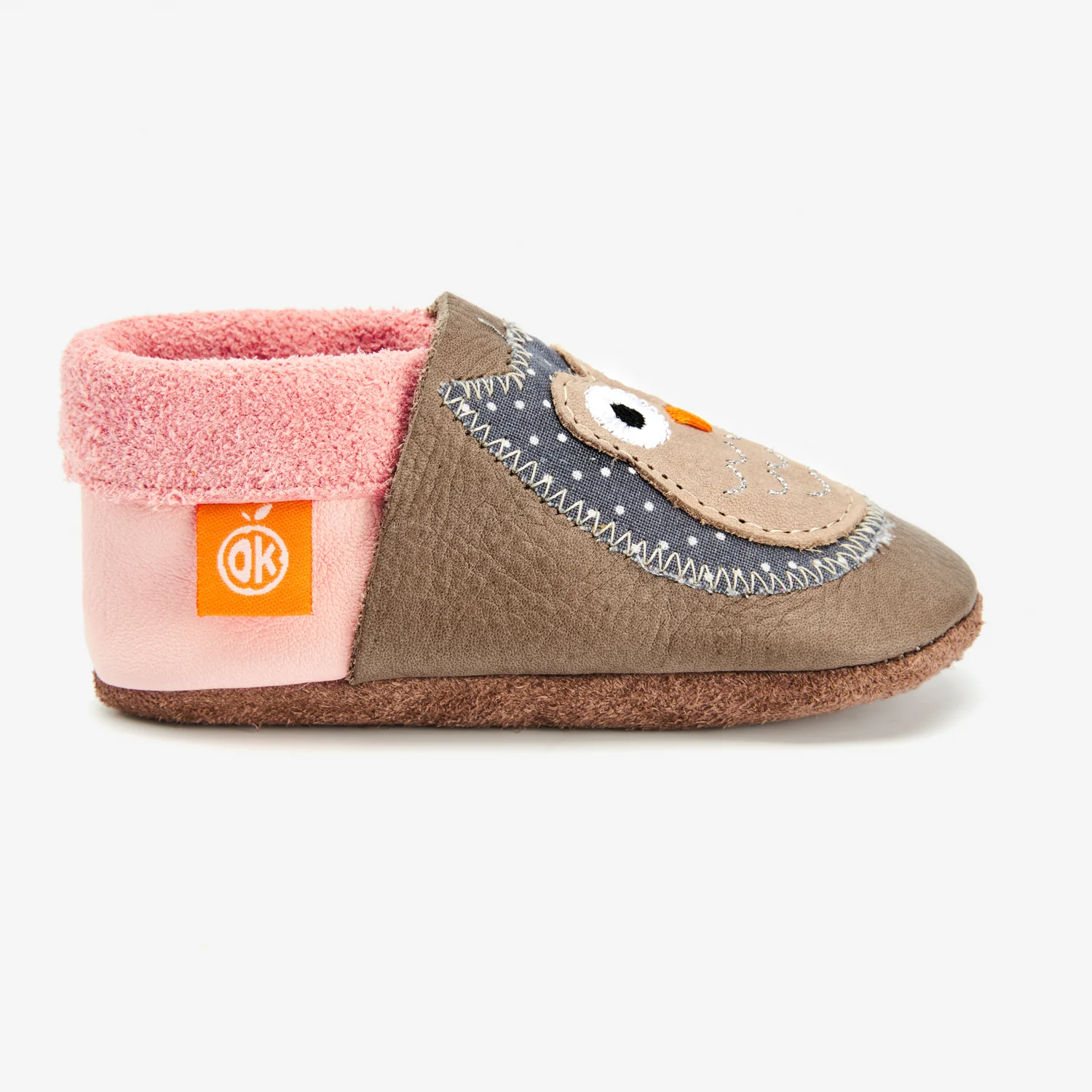 Orangenkinder SOFT Hausschuhe Eulalia die Eule – Bild 4