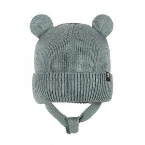 Pure Pure Baby Bindemütze Wolle/Seide