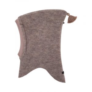 Pure Pure Mini-Schlupf-Mütze mit Quaste