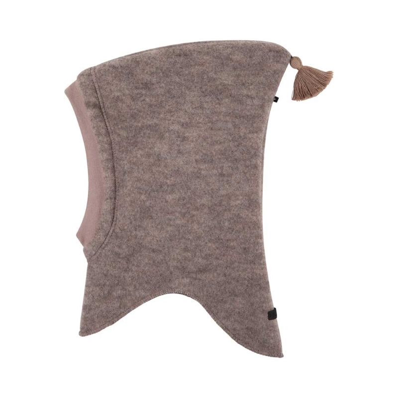 Pure Pure Mini-Schlupf-Mütze mit Quaste