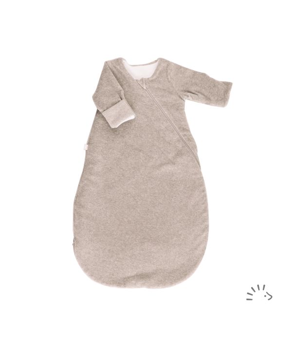 popolini Newborn-Schlafsack langarm Nicki GOTS