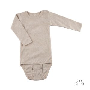 popolini Body langarm Feinripp GOTS