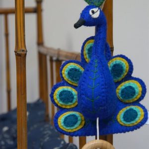 Gamcha Spieluhr Pfau