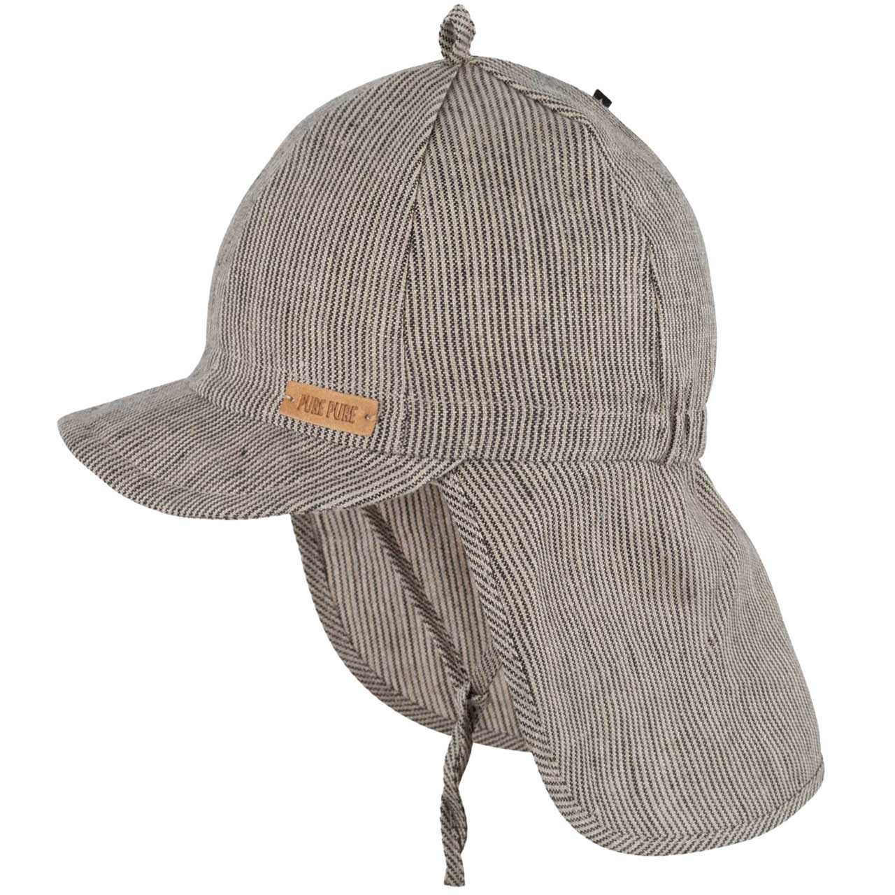 Pure Pure Schirmmütze Leinen