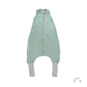 Popolini Schlafsack mit Beinen Musselin