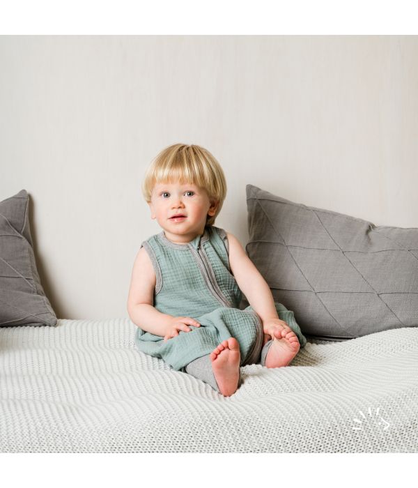 Popolini Schlafsack mit Beinen Musselin – Bild 4