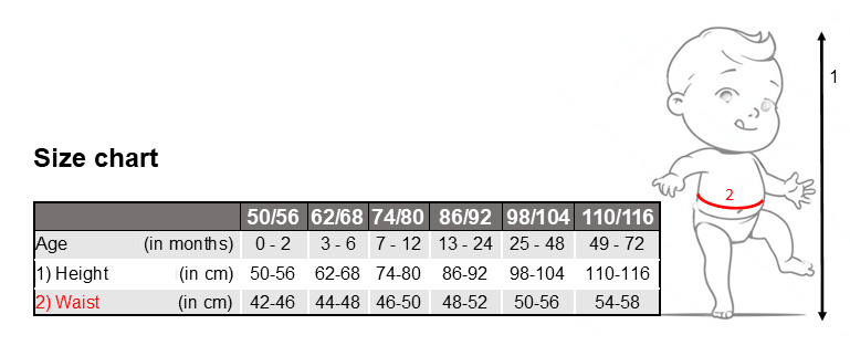 Engel Olive Baby Body langarm, mit Druckknöpfen GOTS – Bild 3