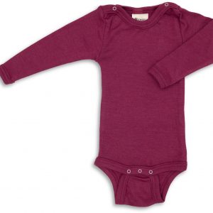 Engel Natur Baby Body langarm, mit Druckknöpfen GOTS