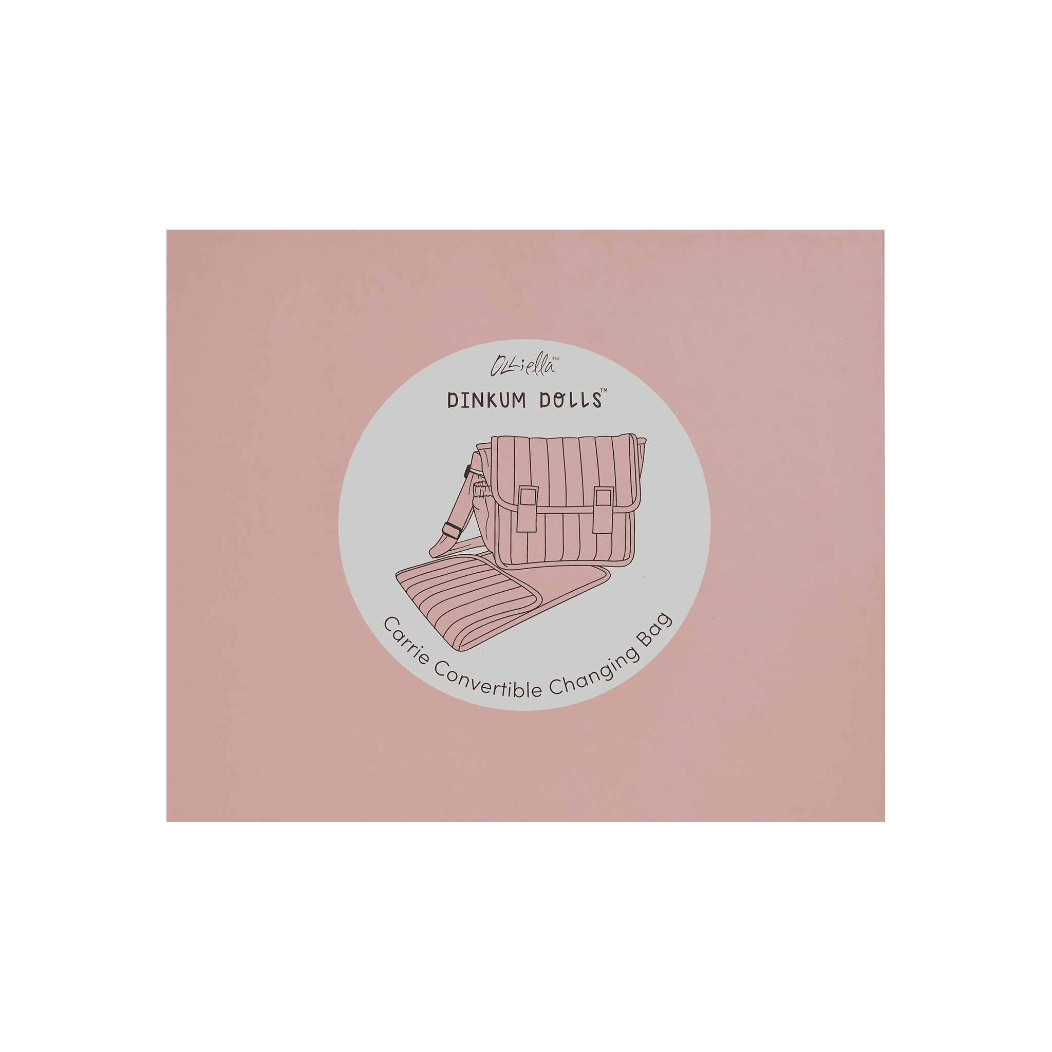 Olli & Ella Puppen Wickeltasche - Rose – Bild 3