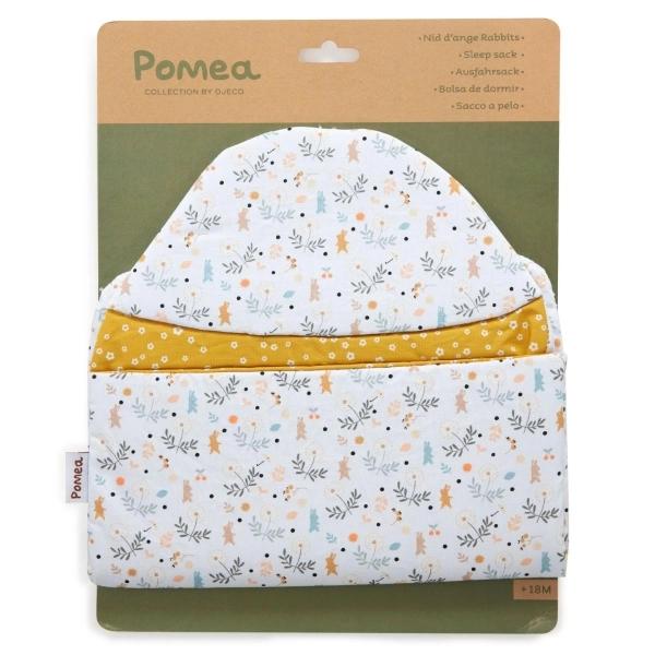 Djeco POMEA Puppen Schlafsack Rabbits – Bild 3
