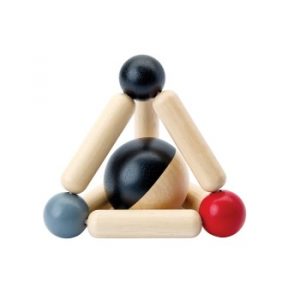 Plantoys Babyspielzeug Pyramide - High Contrast