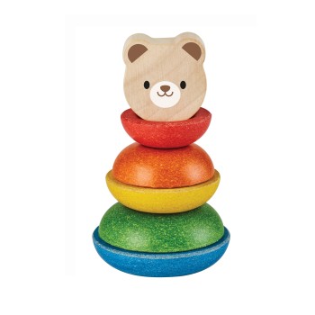 Plantoys Stapelturm Bär – Bild 4
