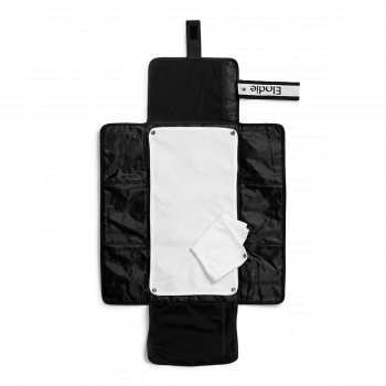 Elodie Tragbares Wickelpolster - Off Black – Bild 2