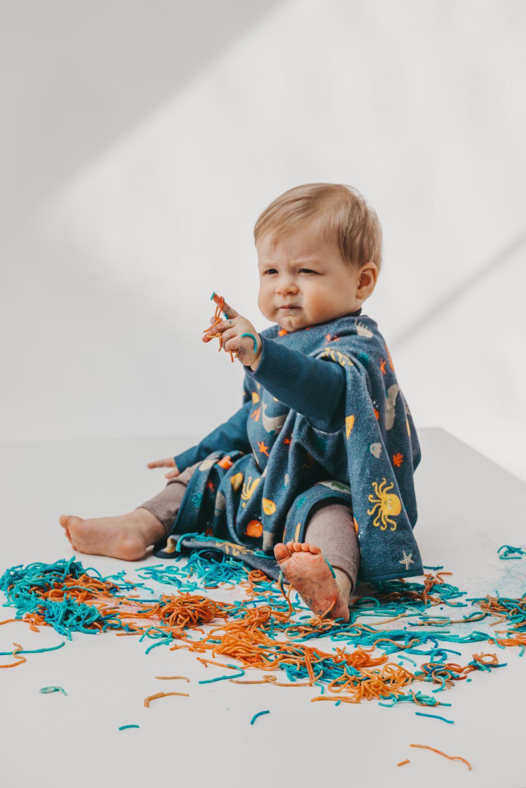 Little Casimir Lätzchen “Boo“-Frottee Waterproof ocean Animals – Bild 2