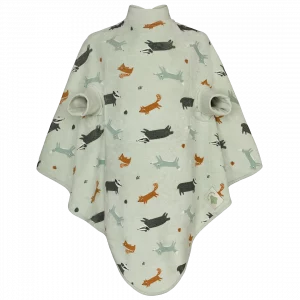 Little Casimir Lätzchen “Boo“-Frottee Waterproof Forest Animals