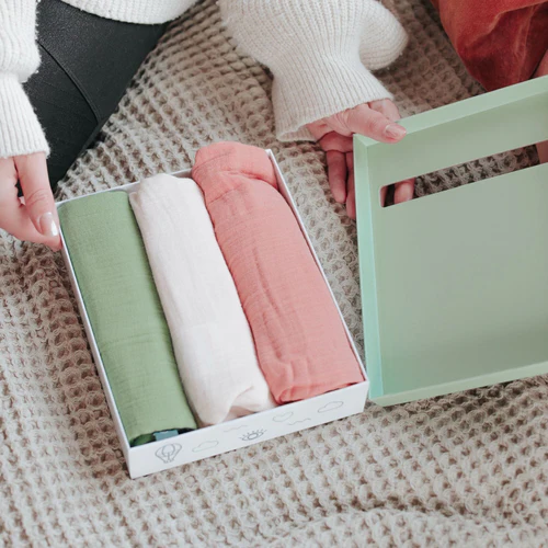 emma & noah Spucktücher 3er Set Obstgarten – Bild 5