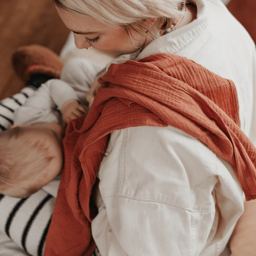 emma & noah Spucktücher 3er Set Erdtöne – Bild 2