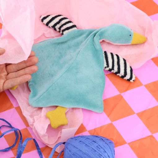 Nanchen Natur Schmusetier Paradiesvogel mint – Bild 2