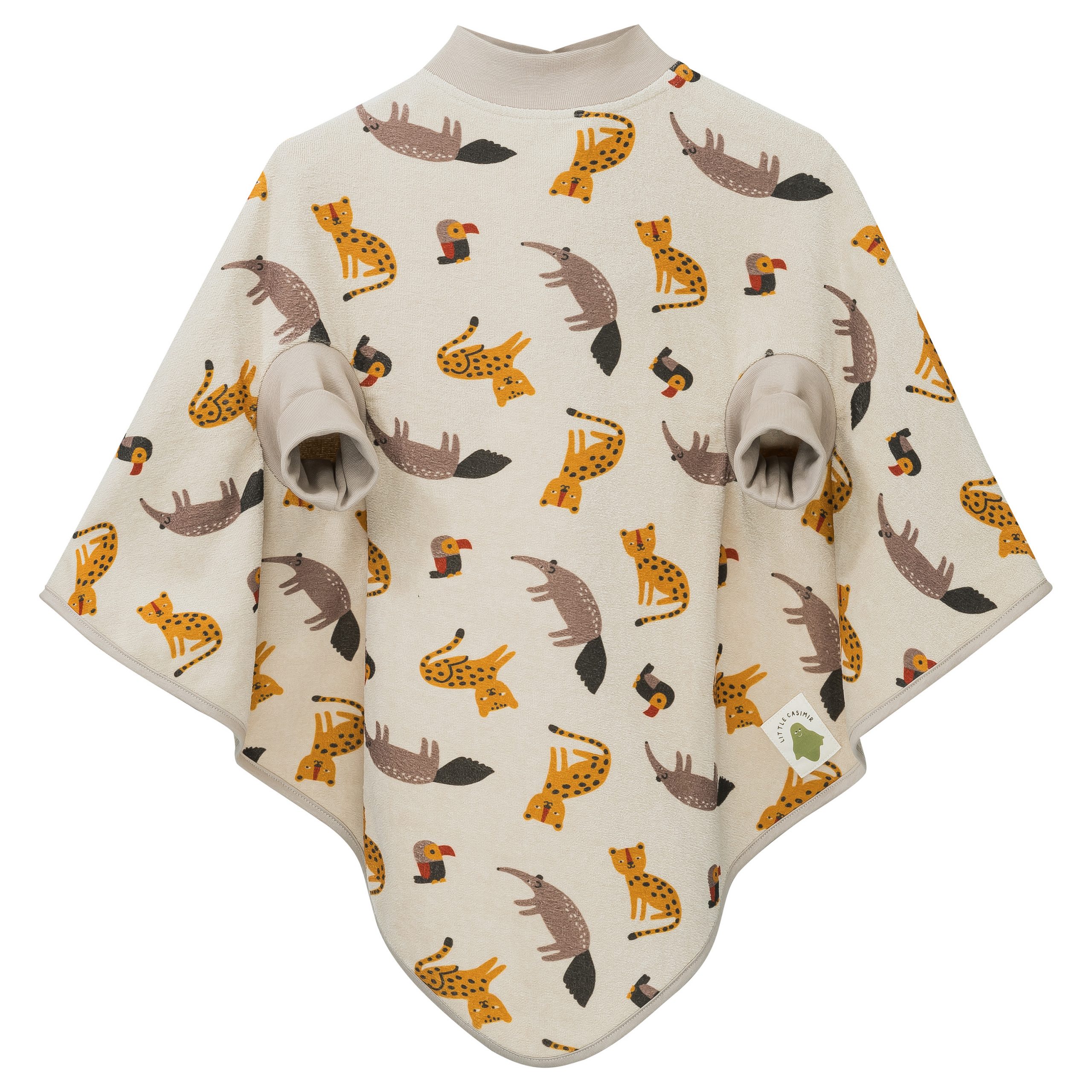Little Casimir Lätzchen “Boo“-Frottee Waterproof Wildlife 1.0
