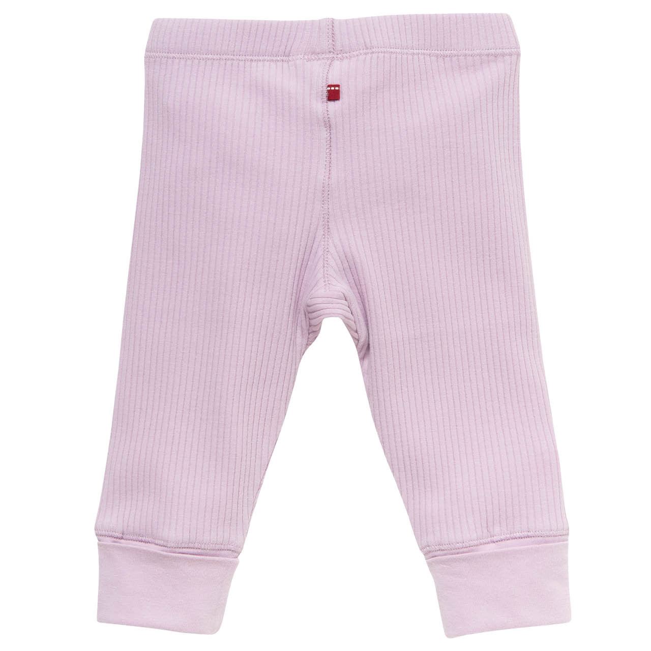 People wear Organic Edle Ripp Leggings flieder – Bild 2