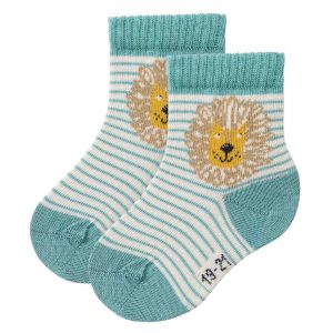 People wear Organic Leichte Babysöckchen Löwe gestreift
