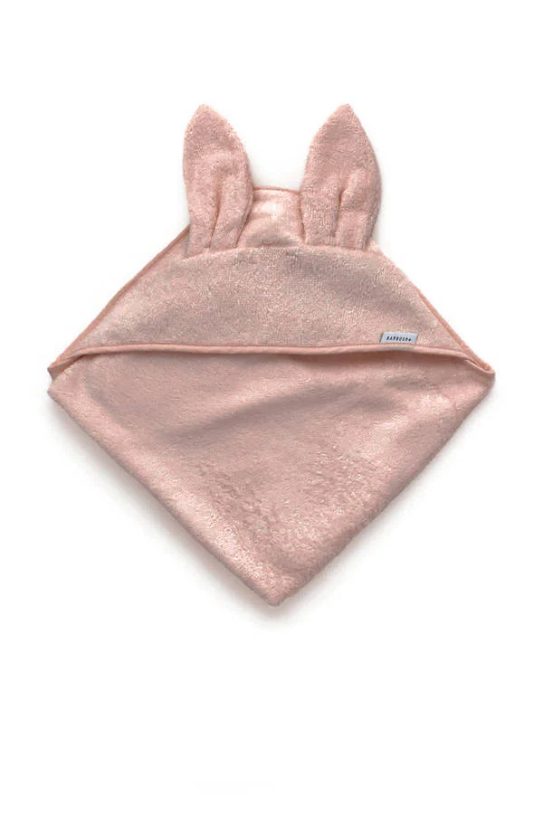Bamboom XL Babyhandtuch mit Ohren - PINK