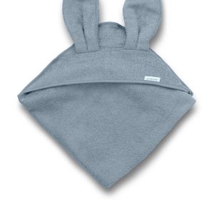 Bamboom XL Babyhandtuch mit Ohren - BLAU