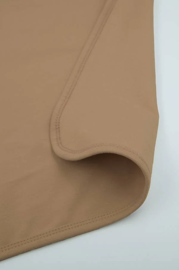 Bamboom Decke neugeboren 75x100 - SAND – Bild 2