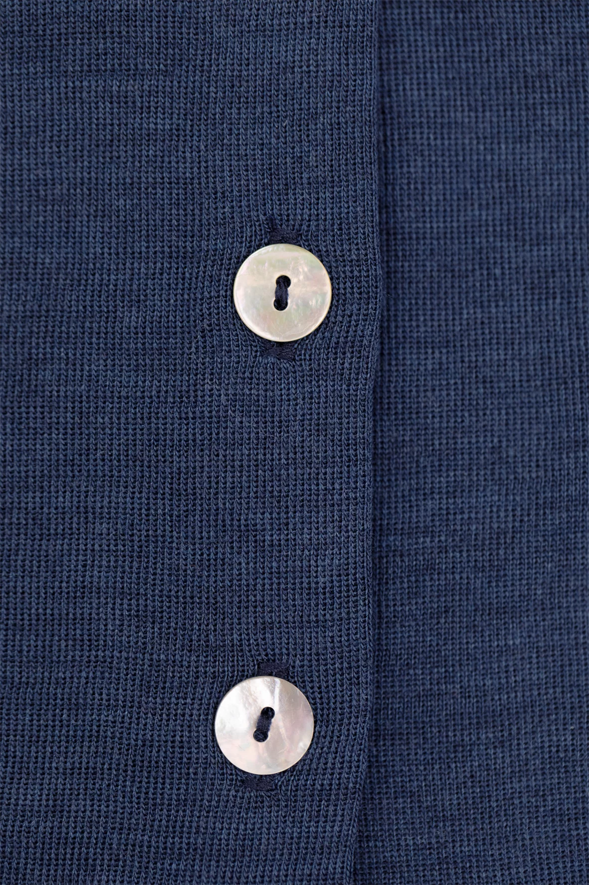 Jäckchen Wolle/Seide marine – Bild 4