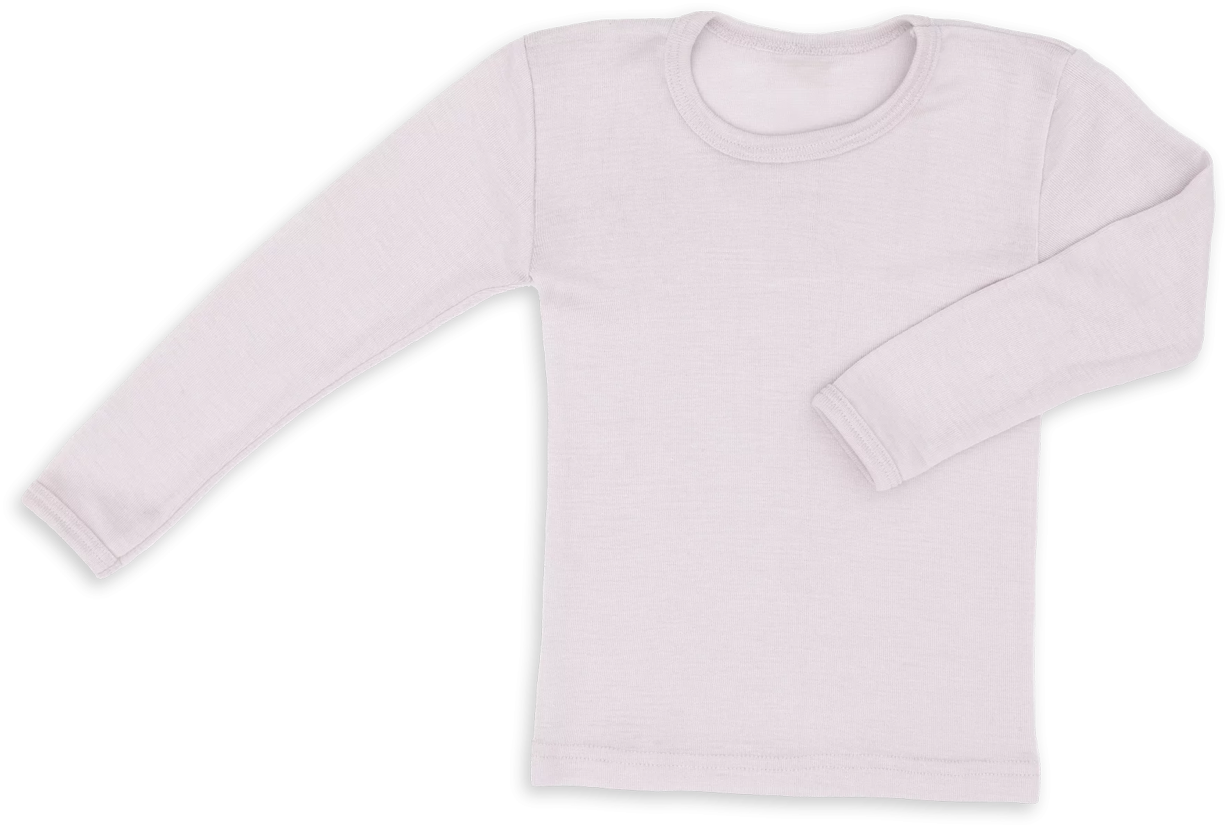 Engel Langarmshirt Wolle/Seide magnolie – Bild 2