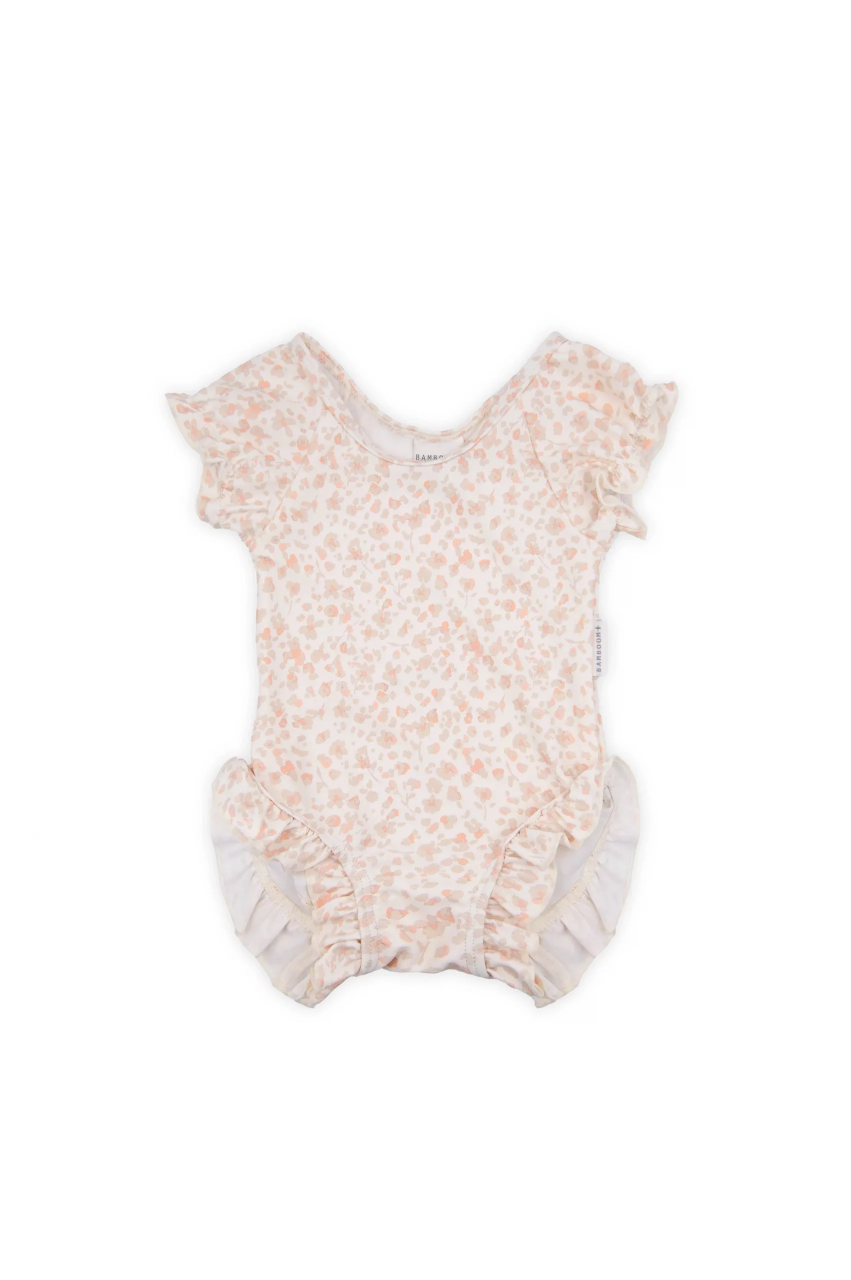 Bamboom Badeanzug mit bedeckten Schultern - PRINT PETALS