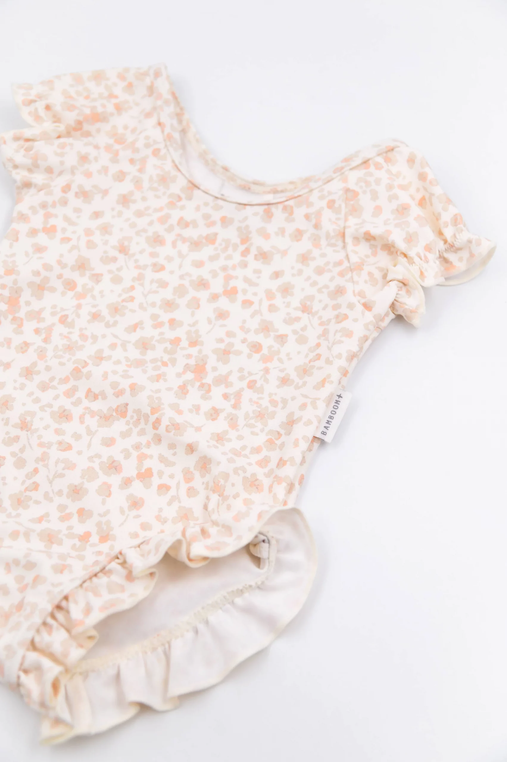 Bamboom Badeanzug mit bedeckten Schultern - PRINT PETALS – Bild 4