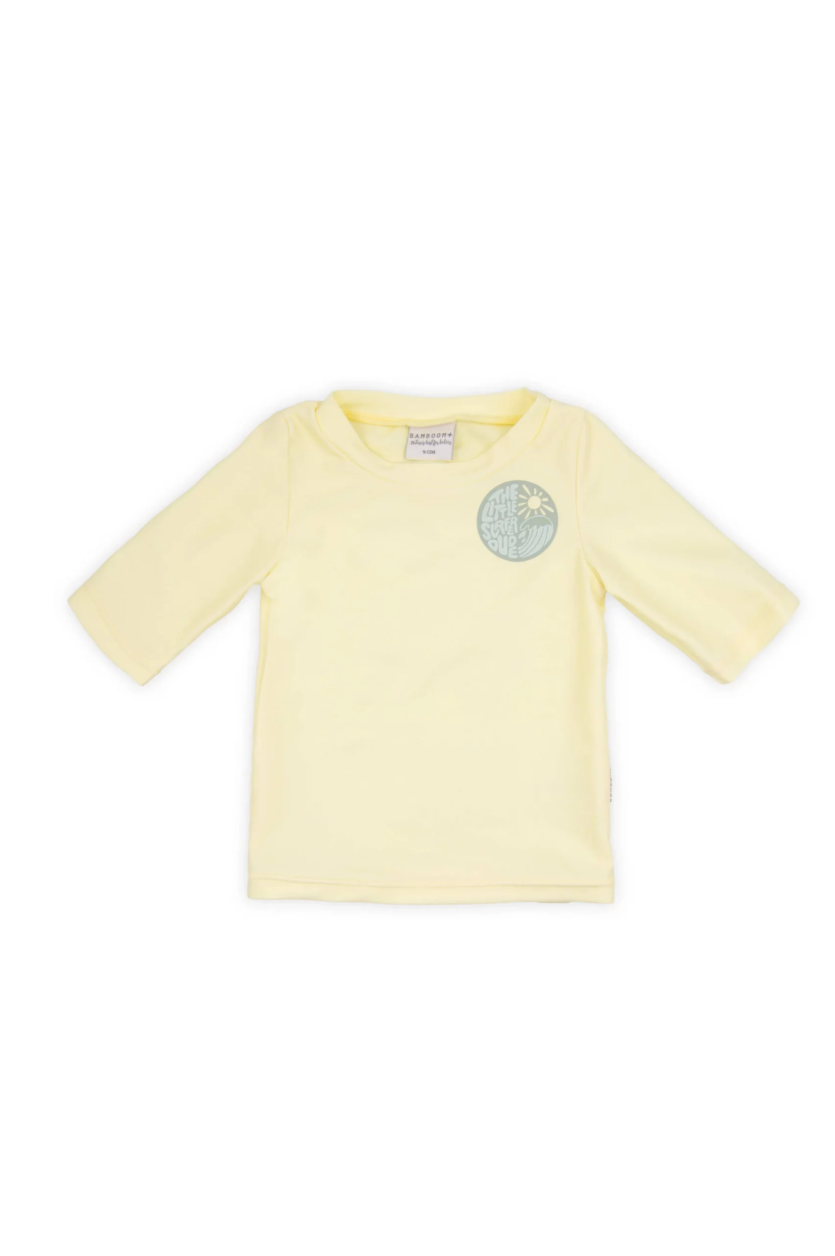 Bamboom UV50+ 3/4-Ärmel T-Shirt - Baby Junge - LOGO LITTLE SURFERS