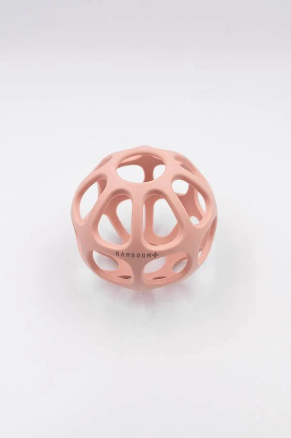 Bamboom Silikonkugel-Beißring - ROSA – Bild 2