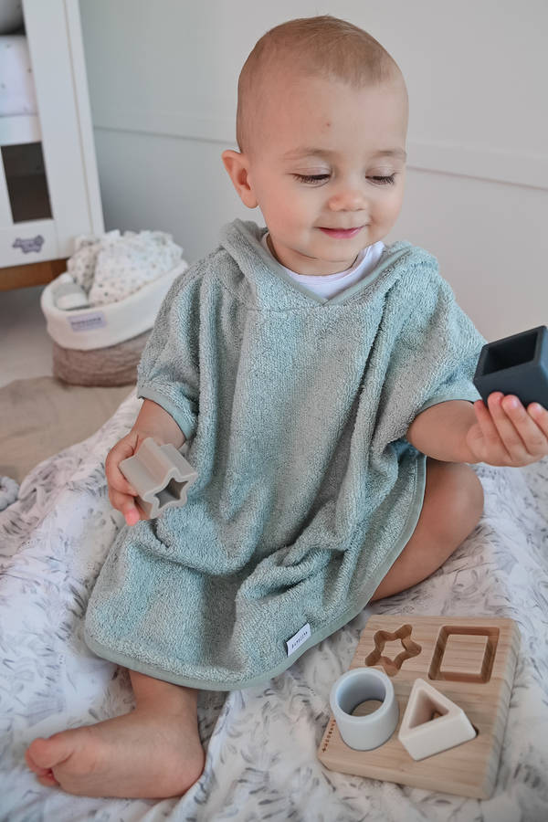 Bamboom Sternpuzzle aus Bambus und Silikon - Blau & Azurblau - Hellblau – Bild 4