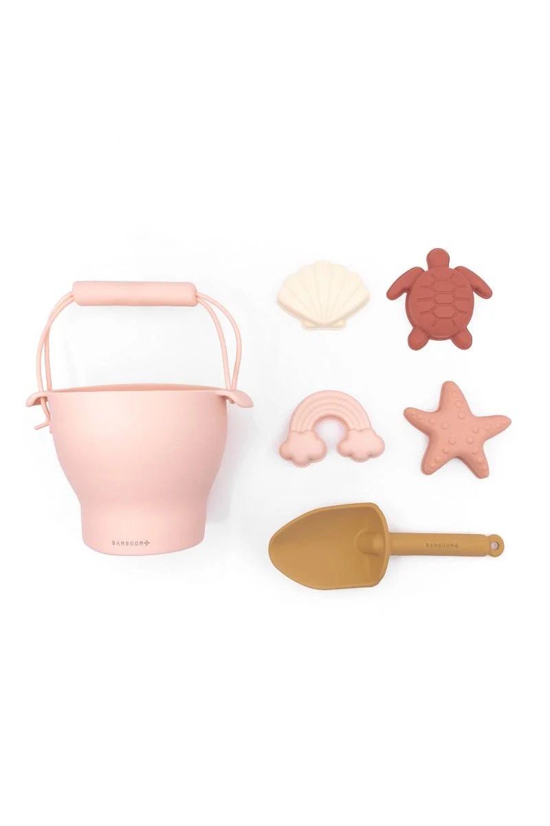 Bamboom Strand-Set - Pink