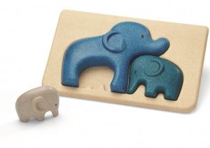Plantoys Puzzle Elefanten