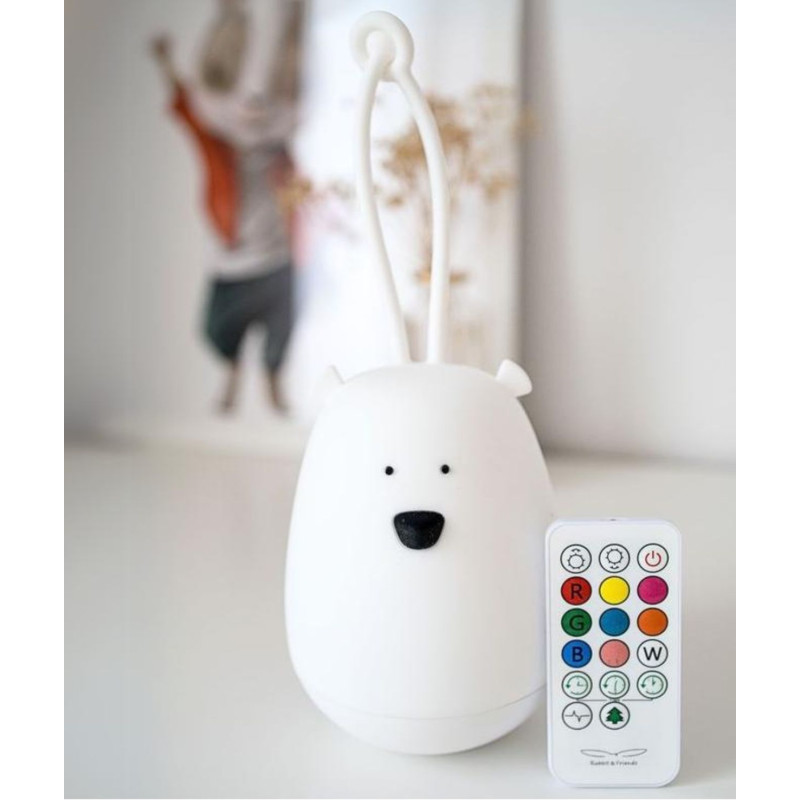 Rabbit&Friends Nachtlampe Bär Hängelampe – Bild 2