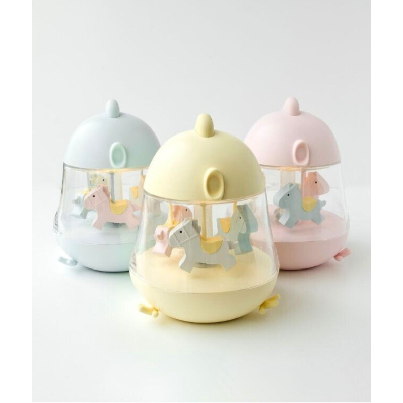 Rabbit&Friends HühnchenLampe mit Karussell-Spieluhr, Rosa – Bild 6