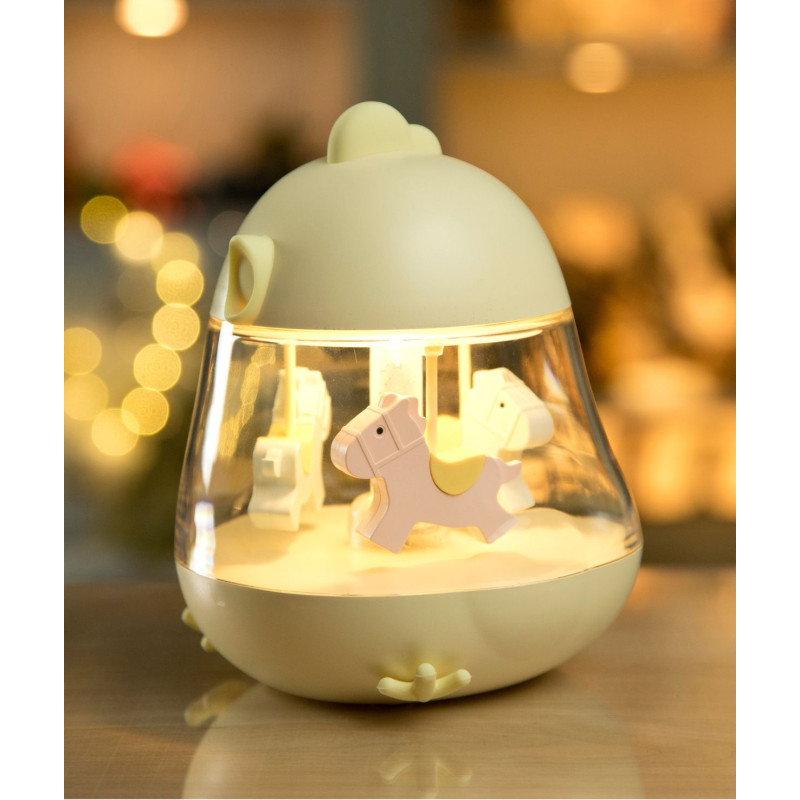 Rabbit&Friends HühnchenLampe mit Karussell-Spieluhr, Gelb – Bild 5