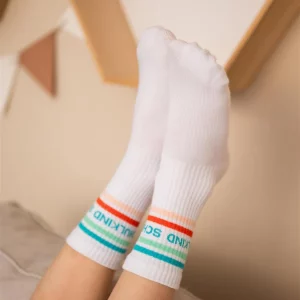 MyDayMyDream Socken SCHULKIND ORANGE-MINT