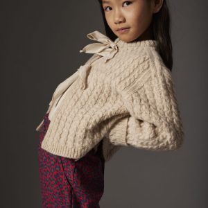 Cozmo Strickjacke MARTINIQUE mit Schleifen