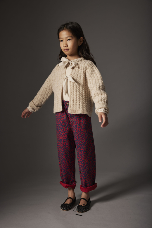 Cozmo Strickjacke MARTINIQUE mit Schleifen – Bild 3