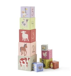 Kids Concept Pappwürfel 1 bis 10 Aiden