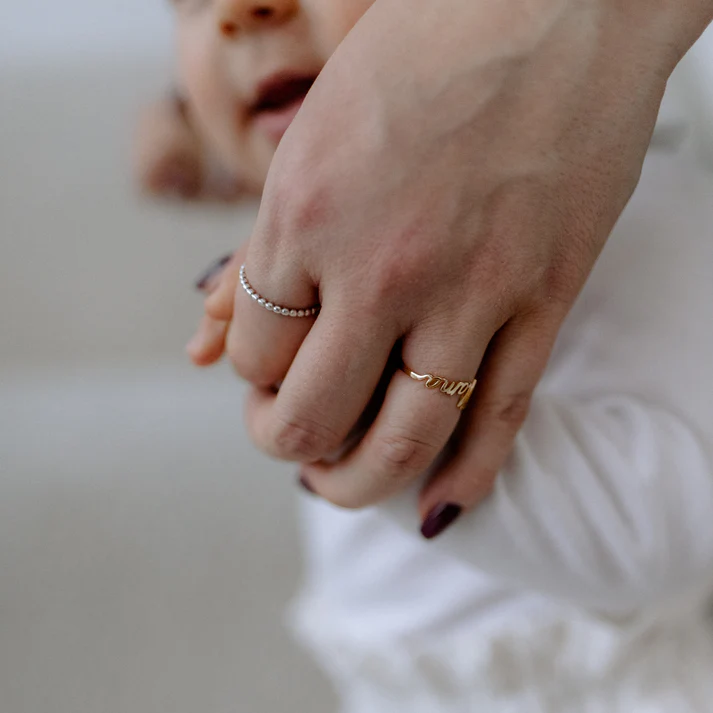 Mama Collection Ring it MAMA Ring gold – Bild 3