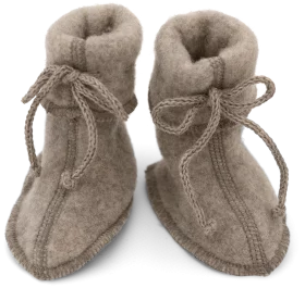 Engel Natur Baby-Schühchen mit Bändel