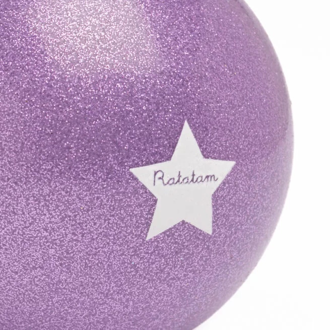Ratatam Glitzernder Schaf Luftballon 10 cm – Lila – Bild 2