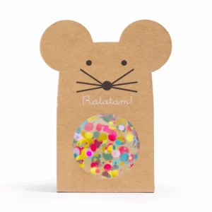 Ratatam Maus Springball (Flummi) – Gelb