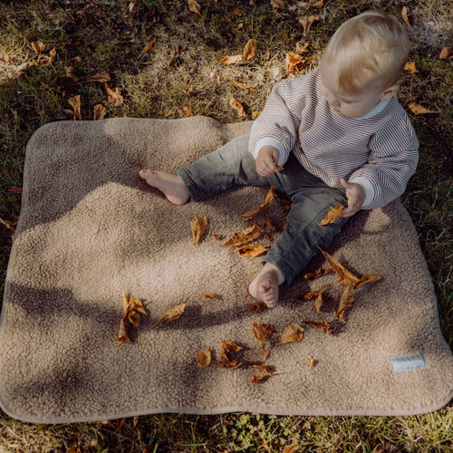 Emma & Noah Merinowoll Teddy Kuscheldecke – Bild 4