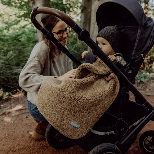 Emma & Noah Merinowoll Teddy Kuscheldecke – Bild 3